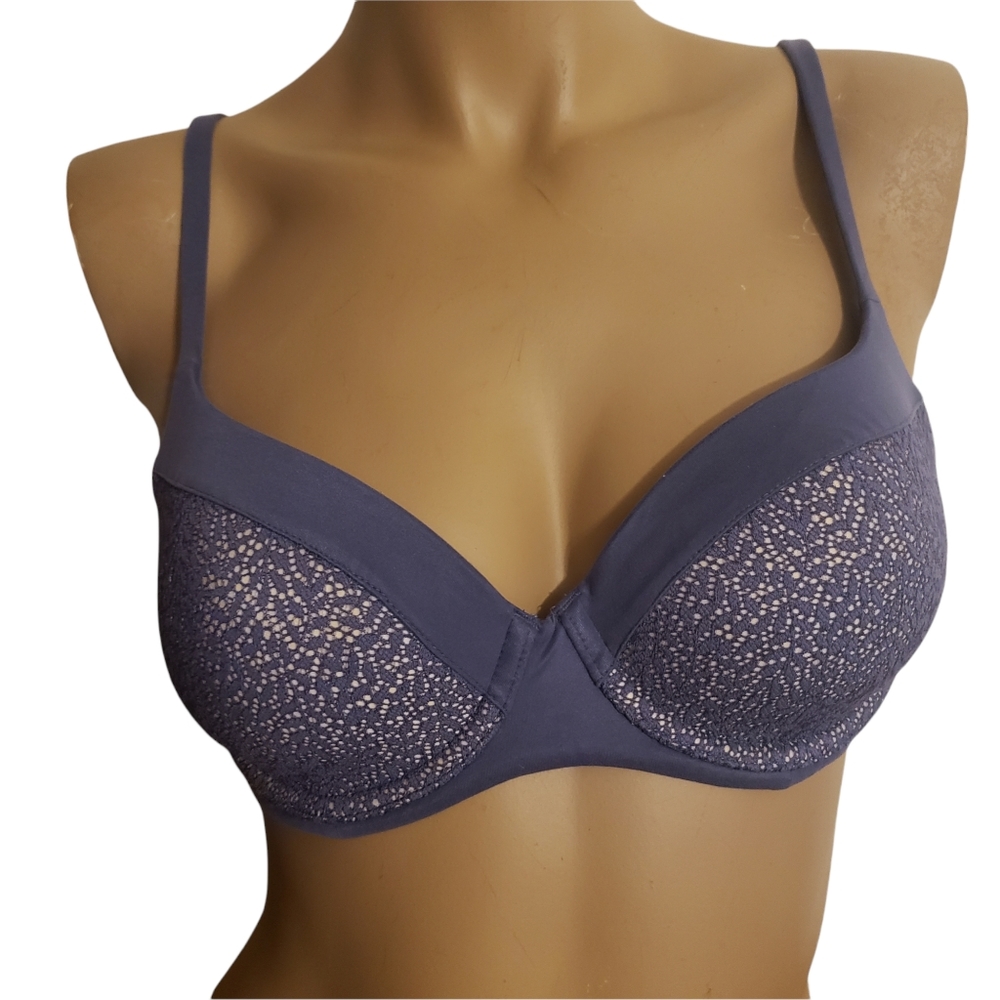 Body by Victoria Lined Demi Purple Bra Size 32D